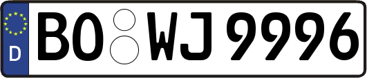 BO-WJ9996