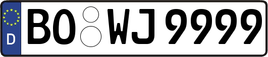 BO-WJ9999