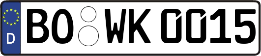 BO-WK0015