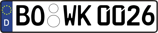 BO-WK0026