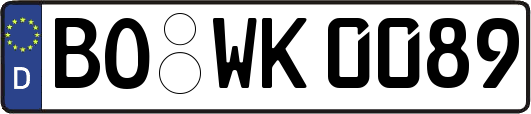 BO-WK0089