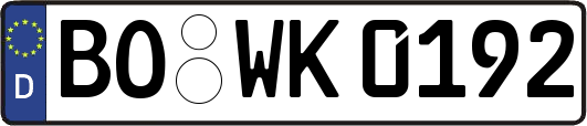 BO-WK0192
