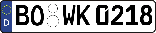 BO-WK0218