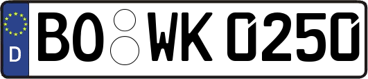 BO-WK0250