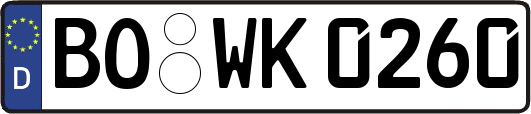 BO-WK0260