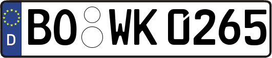 BO-WK0265