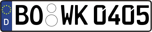 BO-WK0405