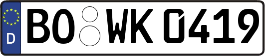 BO-WK0419