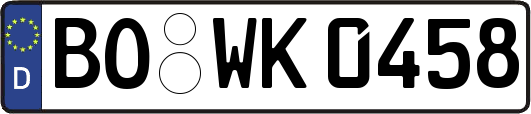 BO-WK0458
