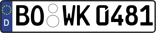 BO-WK0481