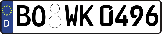 BO-WK0496