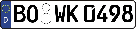 BO-WK0498