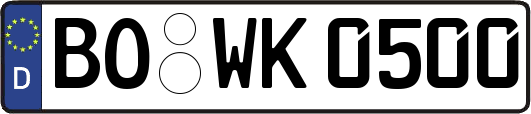 BO-WK0500