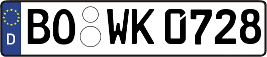 BO-WK0728