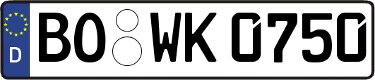 BO-WK0750