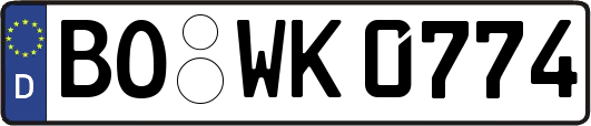 BO-WK0774