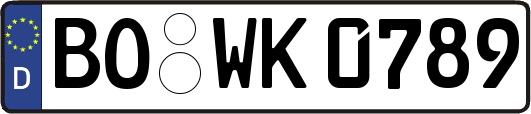 BO-WK0789