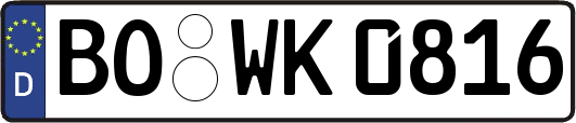 BO-WK0816
