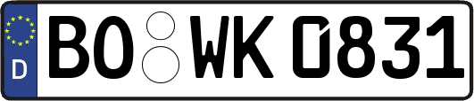 BO-WK0831