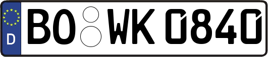 BO-WK0840