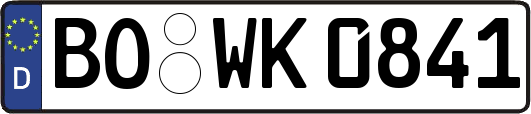 BO-WK0841