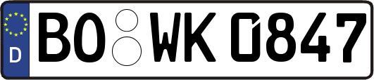BO-WK0847