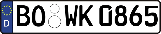BO-WK0865