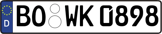 BO-WK0898