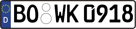 BO-WK0918