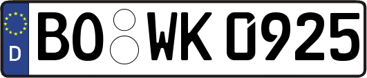 BO-WK0925