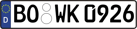 BO-WK0926