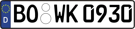 BO-WK0930