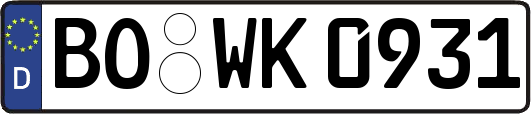 BO-WK0931