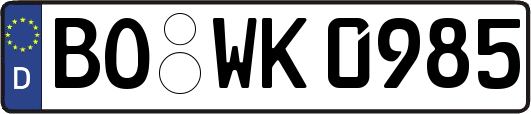 BO-WK0985