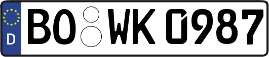 BO-WK0987