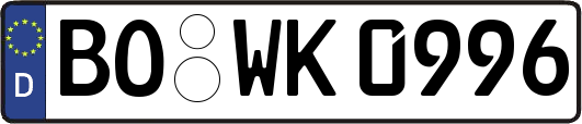 BO-WK0996