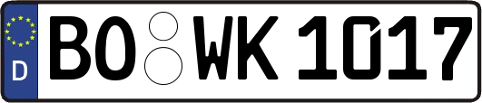 BO-WK1017
