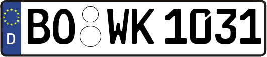 BO-WK1031
