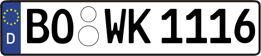 BO-WK1116