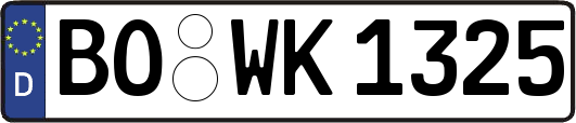 BO-WK1325