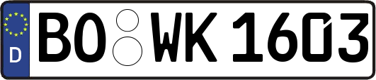 BO-WK1603