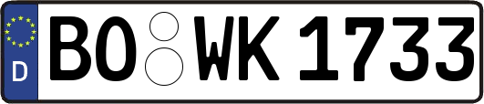 BO-WK1733