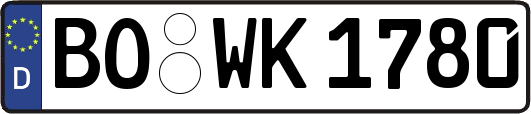 BO-WK1780