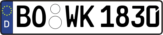 BO-WK1830