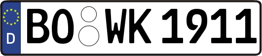 BO-WK1911