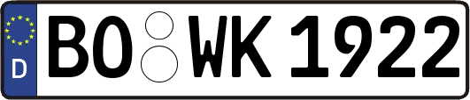 BO-WK1922