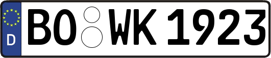 BO-WK1923