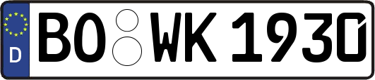 BO-WK1930