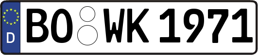 BO-WK1971