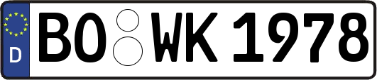 BO-WK1978